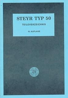 Steyr Typ 50 Ersatzteilkatalog