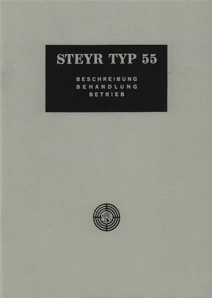 Steyr Typ 55 Betriebsanleitung