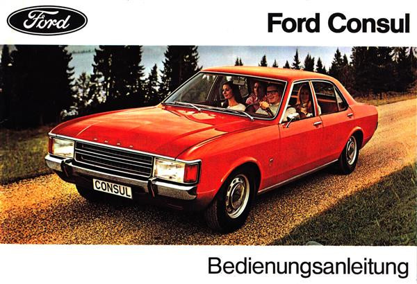 Ford Consul, Bedienungsanleitung