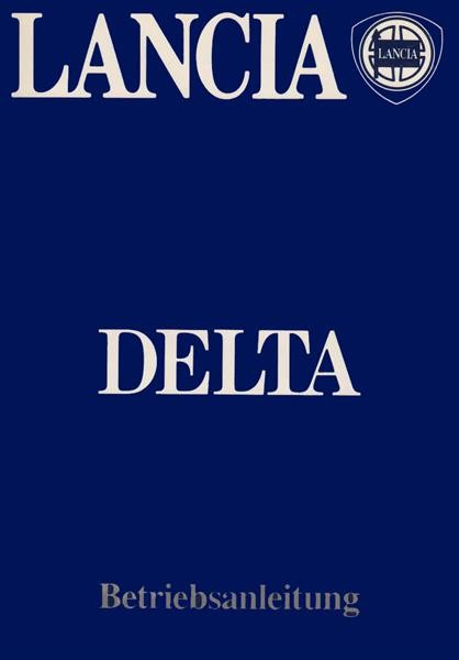 Lancia Delta, Betriebsanleitung
