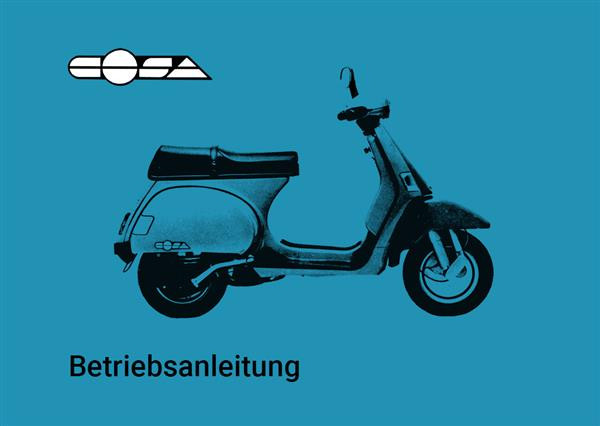 Vespa Cosa Betriebsanleitung