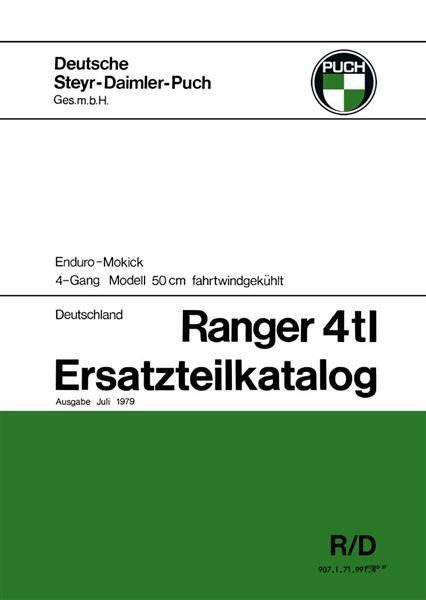 Puch Ranger 4TL Ersatzteilkatalog