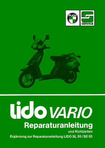 Puch Lido Vario Reparaturanleitung (Ergänzung)