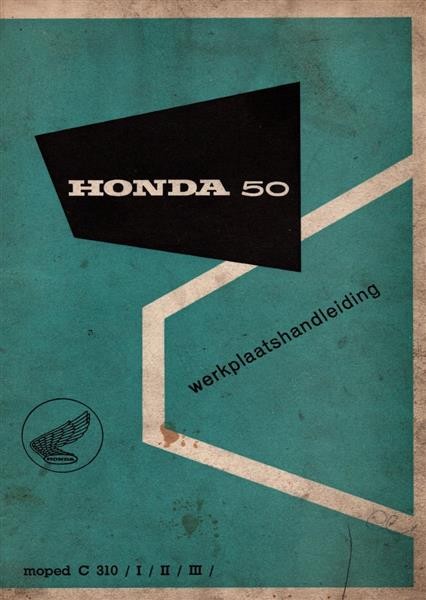 Honda C310 1,2,3 Werkplaatshandleiding