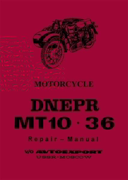 Dnepr MT 10-36 (ohv-Motor) Repair Manual