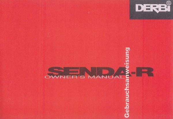 Derbi Senda-R, Gebrauchsanweisung