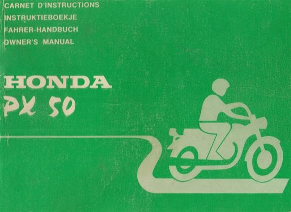 Honda PX50 Fahrerhandbuch