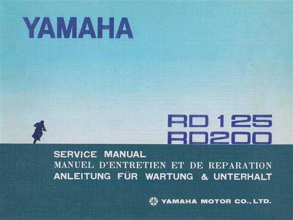Yamaha RD125 und RD 200 Reparaturanleitung