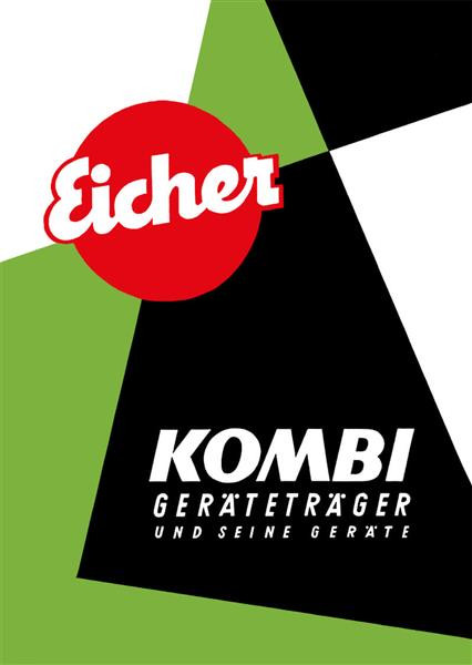 Eicher Kombi Geräteträger und seine Geräte Betriebsanleitung