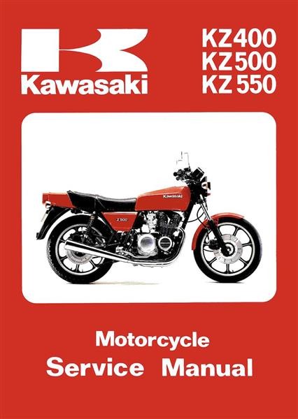 Kawasaki KZ400 KZ500 KZ550 Service Manual