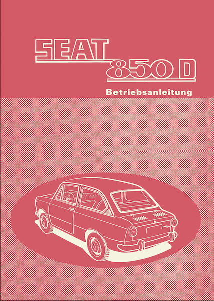 Seat 850D Betriebsanleitung