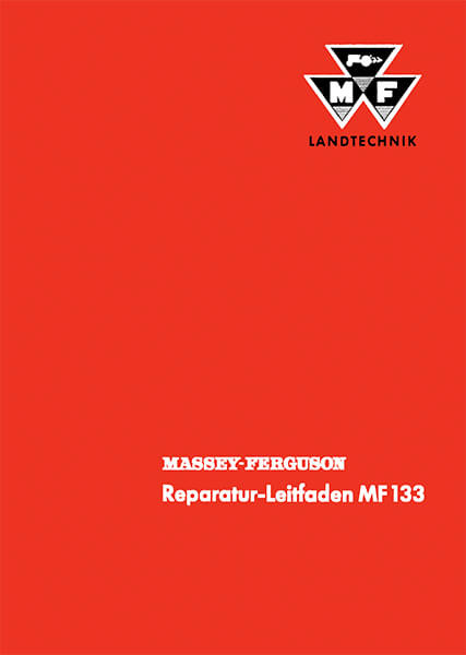 Massey-Ferguson MF133 Reparaturanleitung