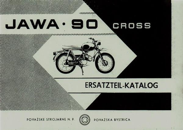 Jawa Motorrad 90 Cross Ersatzteilkatalog