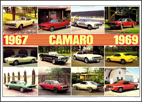 Chevrolet Camaro Poster