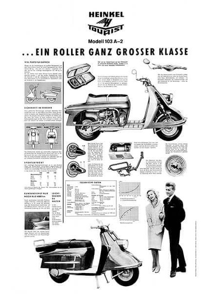 Heinkel Tourist Poster