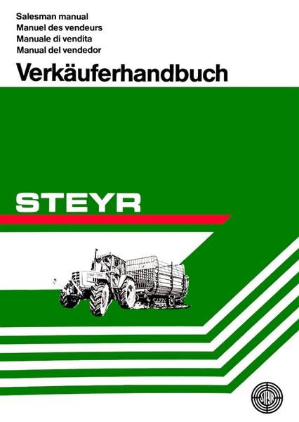 Steyr Serie 80 Traktoren Verkäuferhandbuch