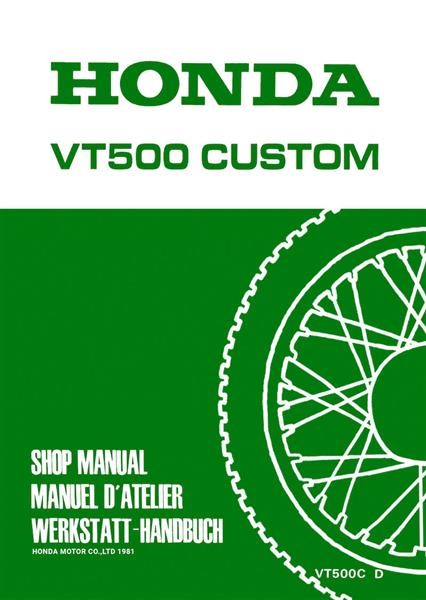 Honda VT500 Custom Werkstatthandbuch