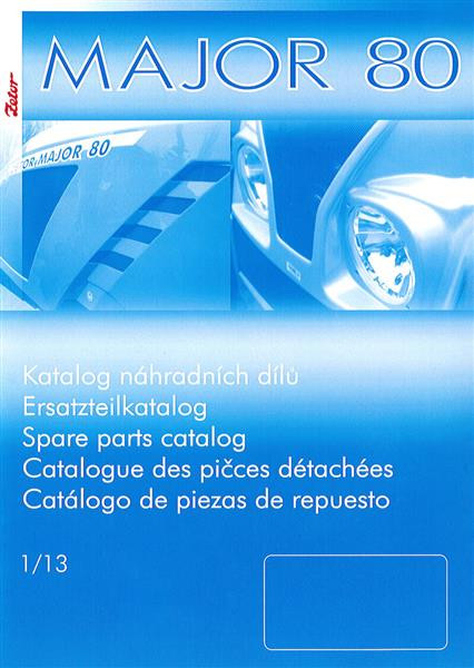 Zetor Major 80 Ersatzteilkatalog