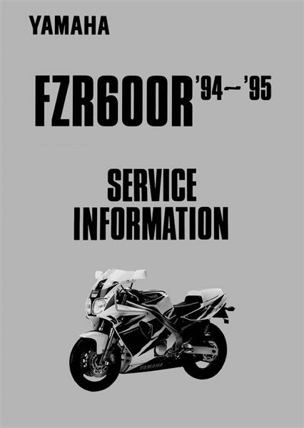 Yamaha FZR 600 R, Mod. 94 und 95 Service Information