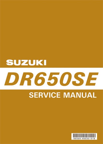 Suzuki DR650SE Service Manual