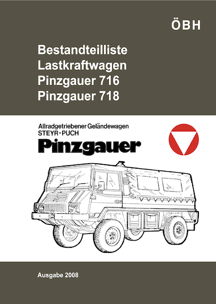Puch Pinzgauer 716 und 718 Ersatzteilkatalog