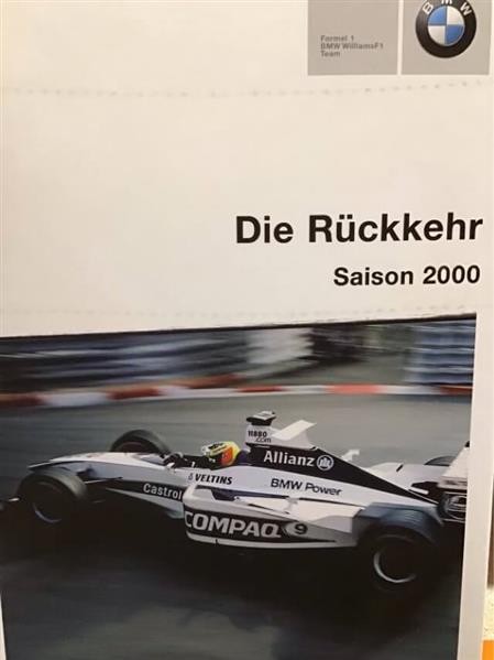 Die Rückkehr - Saison 2000 - BMW Profile F1
