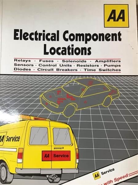 Autodata Electrical component locations
