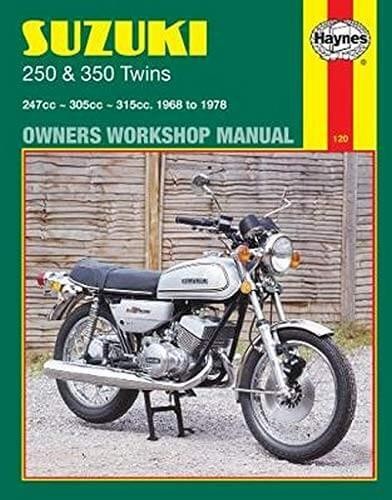 Suzuki 250 & 350 Twins Owners Workshop Manual 247cc-305cc-316cc - 1968 to 1978