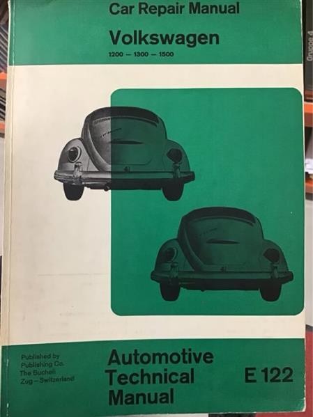 Volkswagen Car Repair Manual 1200 - 1300 - 1500