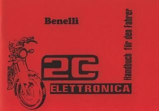 Benelli 125 2C Elettronica, Betriebsanleitung
