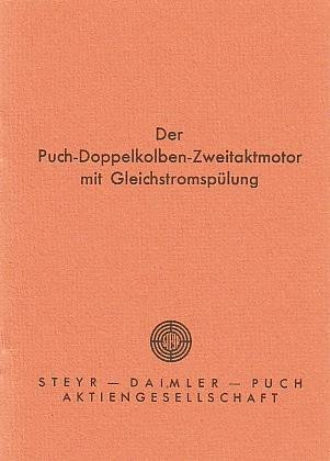 Der Puch Doppelkolben-Zweitaktmotor mit Gleichstromspülung