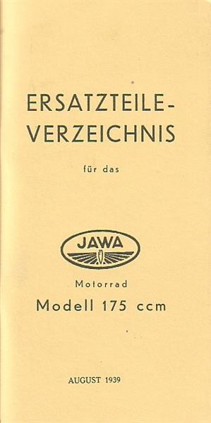 Jawa 175 Ersatzteilkatalog