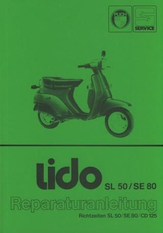 Puch Lido SL 50 und SE 80 Reparaturanleitung