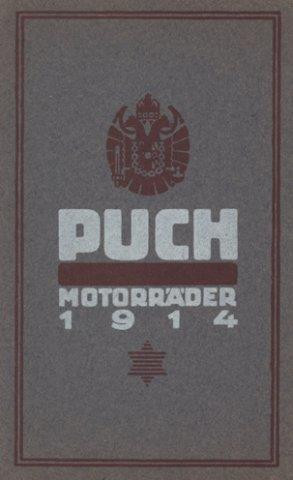Puch Modelle 1914, Prospekt - Reproduktion