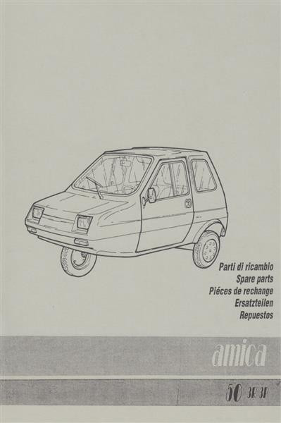 Amica 50 3R 3P, Ersatzteilkatalog