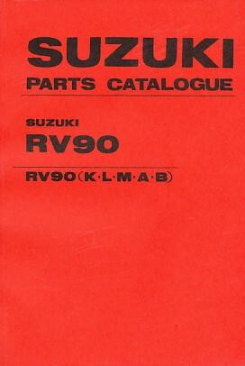 Suzuki RV90 K, L, M, A, B, Parts Catalogue