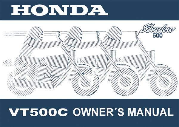 Honda VT500C Owner´s Manual