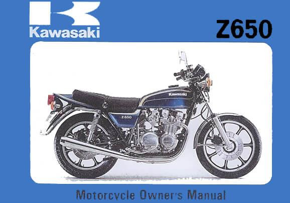 Kawasaki Z 650 - C3 Owner´s Manual