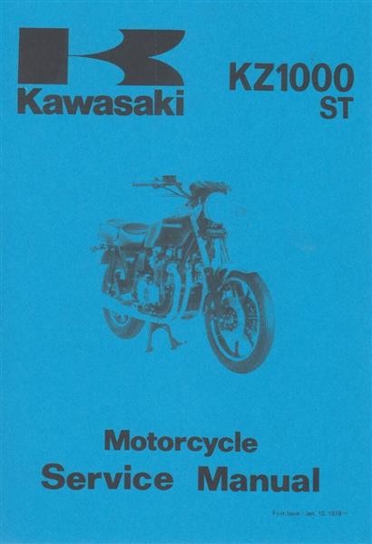 Kawasaki KZ 1000 ST, Service Manual