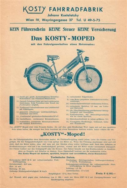 Kosty Moped Prospekt