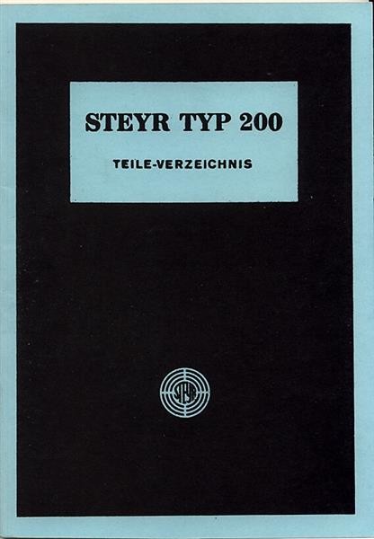 Steyr Typ 200 Ersatzteilkatalog