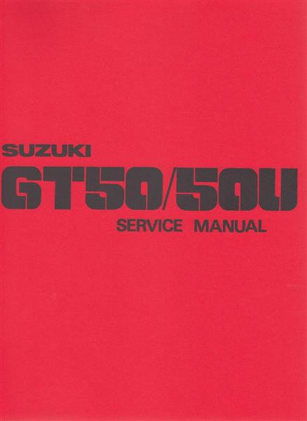 Suzuki GT50 und GT50U Service Manual