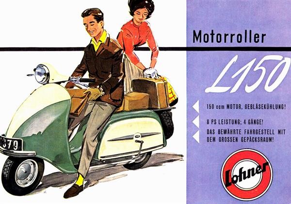 Lohner Motorroller L 150, Prospekt