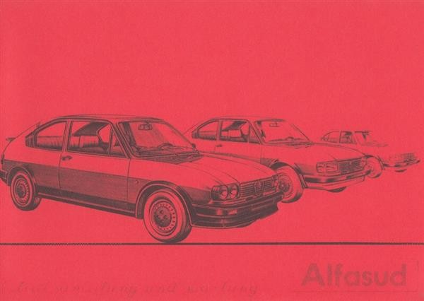 Alfa Romeo, Alfasud, Betriebsanleitung