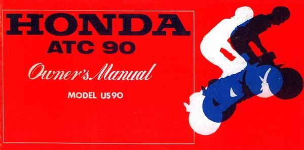 Honda ATC90 Owner's Manual
