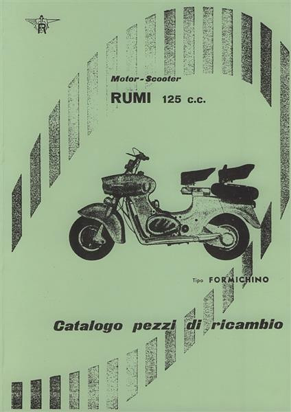 Rumi Formichino Scooter, Ersatzteilkatalog