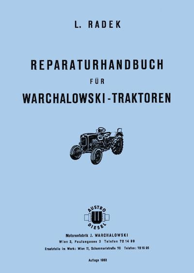 Warchalowski WT14, WT20, WT33, WT40, WT44, WT50 Reparaturanleitung