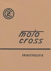 CZ Moto Cross 125, 250, 400 ccm, Typen 984.5, 980.7, 981.4, Ersatzteilkatalog