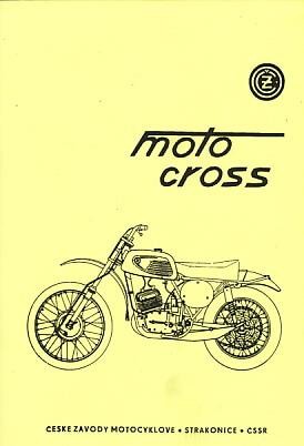 CZ Moto Cross 250 ccm Typ 980.04 und 400 ccm, Typ 981.01, Betriebs- und Reparaturanleitung