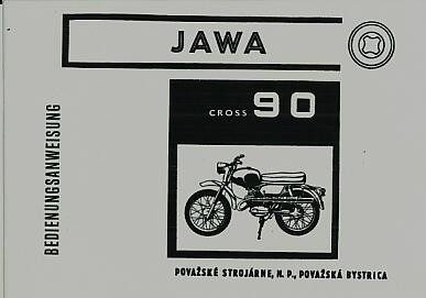 Jawa 90 Cross, Betriebsanleitung